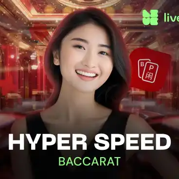 Play the Hyper Speed Baccarat slot by Evolution on Robocat