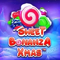 Sweet Bonanza Xmas slot icon by Pragmatic Play, available at Robocat