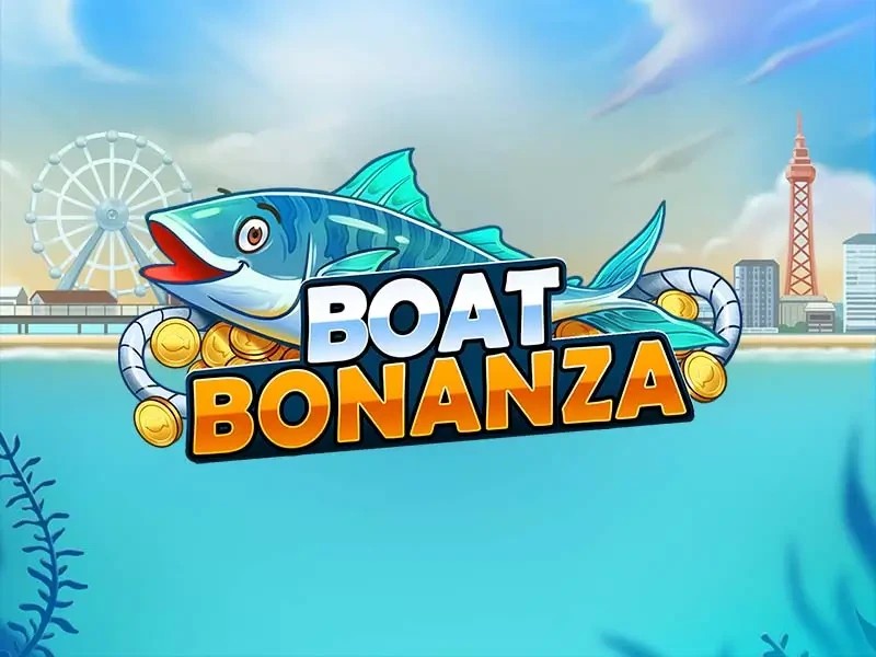 Boat Bonanza slot logo by Play&#039;n GO at Robocat