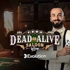 Enjoy Dead or Alive: Saloon by Evolution – logo hosted on robocatgreece.com