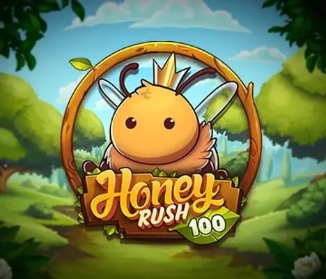 Honey Rush 100 logo by Play&#039;n GO at Robocat